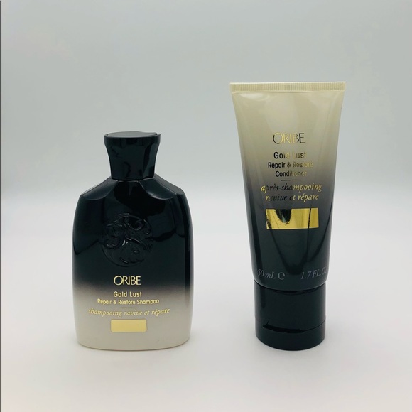 Oribe Hair Oribe Gold Rust Shampoo And Conditioner Travel Set Poshmark